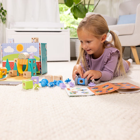 Melissa & Doug - Blockables Town Building Set